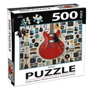 Guitars 500 Piece Puzzle