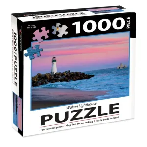 Lighthouse In Santa Cruz 1000 Piece Puzzle