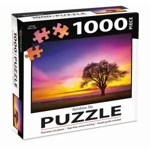 Rainbow Sky 1000 Piece Puzzle