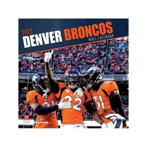 NFL Denver Broncos 2023 Mini Wall Calendar