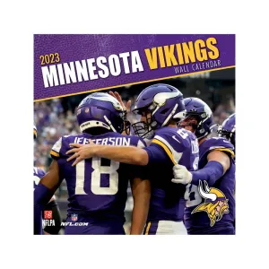 NFL Minnesota Vikings 2023 Mini Wall Calendar