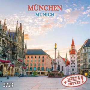 Munich 2023 Small Wall Calendar