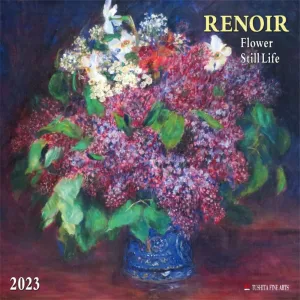 Renoir Flowers 2023 Wall Calendar