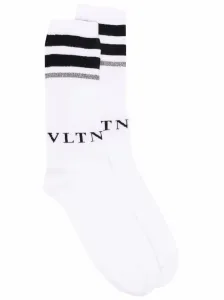 VALENTINO - Logo Cotton Socks #722045