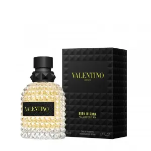 Valentino - Valentino Uomo Born In Roma Yellow Dream : Eau De Toilette Spray 1.7 Oz / 50 ml
