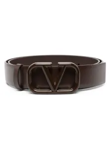 VALENTINO GARAVANI - Vlogo Signature Leather Belt #1191680