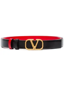 VALENTINO GARAVANI - Vlogo Signature Leather Belt #1264448