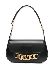 VALENTINO GARAVANI - Vlogo Chain Leather Shoulder Bag
