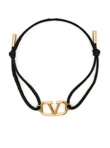 VALENTINO GARAVANI - Vlogo Signature Leather Bracelet #1246864