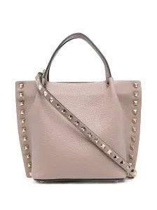 VALENTINO GARAVANI - Rockstud Small Leather Tote Bag #1246783