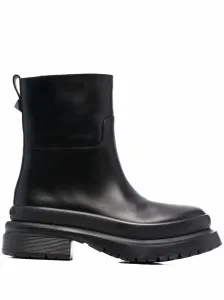 VALENTINO GARAVANI - Roman Stud Leather Boots #38069