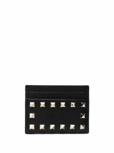 VALENTINO GARAVANI - Rockstud Leather Card Case #1241893