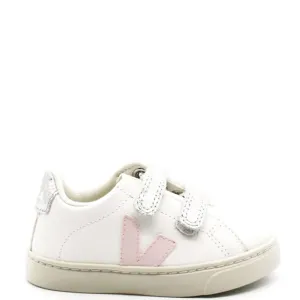 Veja Baby Girls Esplar Low-top Leather Sneakers White 26