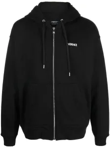 VERSACE - Sweatshirt With Hood And Logo #55010