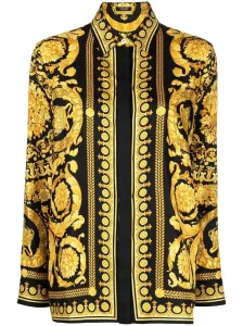 VERSACE - Baroque Print Silk Shirt #1149976