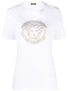 VERSACE - Logo Cotton T-shirt #1269584