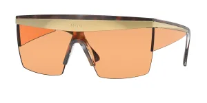 Versace Orange Shield Mens Sunglasses VE2254 100274 44
