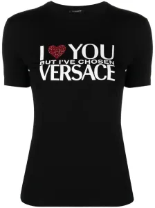 VERSACE - I Love You But I've Chosen Versace Cotton T-shirt #46343