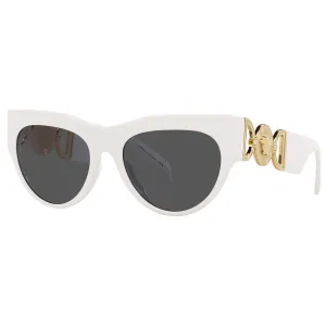 Versace Dark Grey Cat Eye Ladies Sunglasses VE4440U 314/87 56