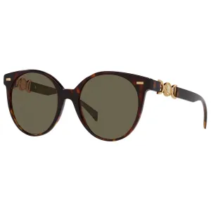 Versace Brown Oval Ladies Sunglasses VE4442 108/3 55