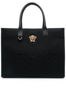 VERSACE - La Medusa Canvas Shopping Bag #64245