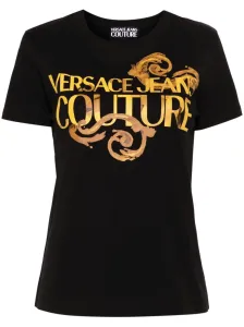 VERSACE JEANS COUTURE - Cotton T-shirt With Print #1281169