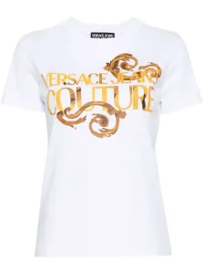 VERSACE JEANS COUTURE - Cotton T-shirt With Print #1281389