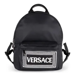 Young Versace Boys Logo Backpack Black ONE Size