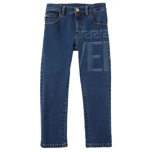 Versace Kids Blue Denim Jeans 12Y