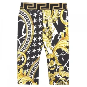 Young Versace Baby Boys All-over Print Joggers Multi-coloured Black 18-24 Months