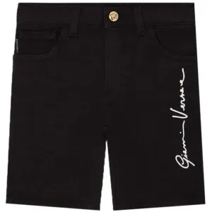 Versace Boys Signature Shorts Black 10Y