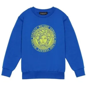 Versace Boys Medusa Sweater Blue 10Y