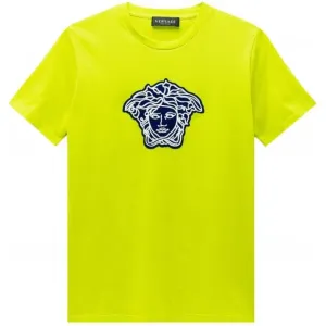 Versace Boys Medusa T-shirt Lime 10Y
