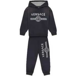 Versace Boys Cotton Tracksuit Grey 14Y #983997