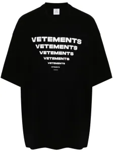 VETEMENTS - Logo Cotton T-shirt #1269483