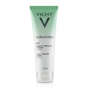 Vichy - Normaderm Nettoyant Exfoliant Masque 3-En-1 : Cleanser - Make-up remover 4.2 Oz / 125 ml