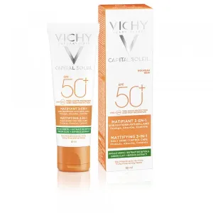 VichyCapital Soleil Mattifying 3-In-1 Daily Shine Control Care SPF 50 - Protects, Absorbs, Controls 50ml/1.69oz