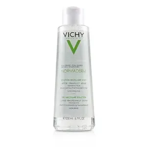 VichyNormaderm 3 In 1 Micellar Solution - Cleanses, Removes Make-Up & Soothes Face & Eyes ( For Oily / Sensitive Skin) 200ml/6.7oz