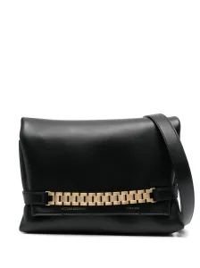 VICTORIA BECKHAM - Chain Pouch Leather Shoulder Bag #1204870