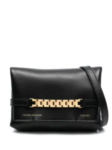 VICTORIA BECKHAM - Mini Chain Leather Pouch Bag #1262020