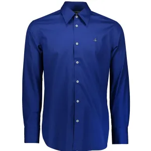 Vivienne Westwood Mens Long Sleeve Shirt Blue L