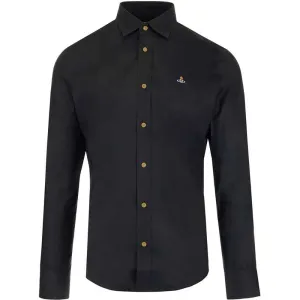 Vivienne Westwood Men's Organic Slim Shirt Black L