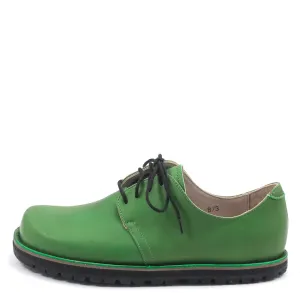 Waldviertler Werkstätten, Phönix F Women's Lace-up Shoes, green Größe 39
