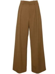 WARDROBE.NYC - Low-rise Wool Trousers #1264038
