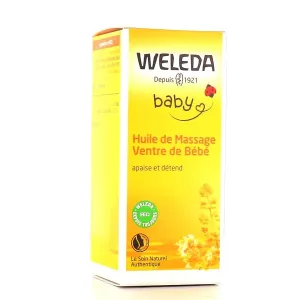 Weleda - Baby Huile de Massage Ventre de Bébé : Body oil, lotion and cream 1.7 Oz / 50 ml
