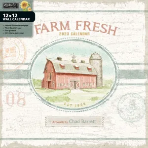 Farm Fresh 2023 Wall Calendar
