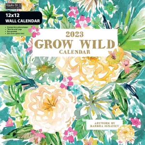 Grow Wild 2023 Wall Calendar