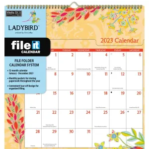Ladybird 2023 File It Wall Calendar