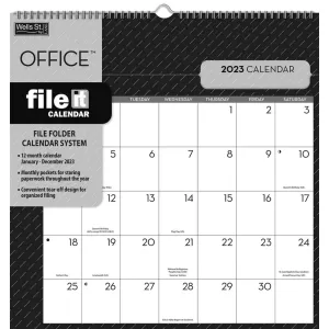 Office 2023 File It Wall Calendar