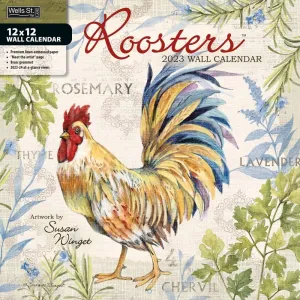 Roosters 2023 Wall Calendar #14270